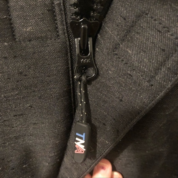 TNA charcoal canvas jacket, waterproof, size M - Picture 4 of 7